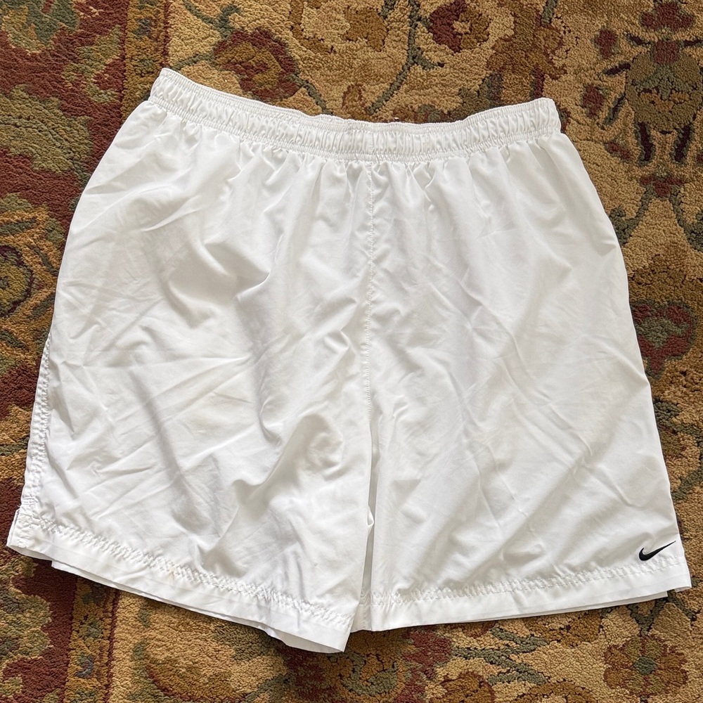 Nike Men's White Dri-Fit Athletic Shorts Size XL